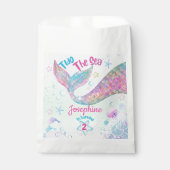 Colorful Mermaid second birthday フェイバーバッグ (正面)