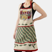 Colorful "Merry Christmas" Apron エプロン (インサイチュ)