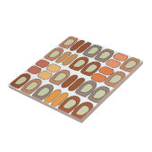 Colorful Mid Century Modern Geometric タイル (側面)