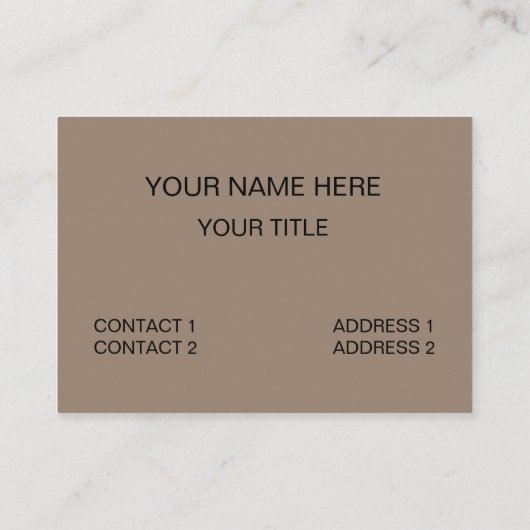 Colorful Mid Century Modern Geometric 名刺 (裏面)