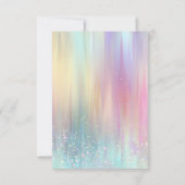 Colorful Minimal Professional サンキューカード (裏面)