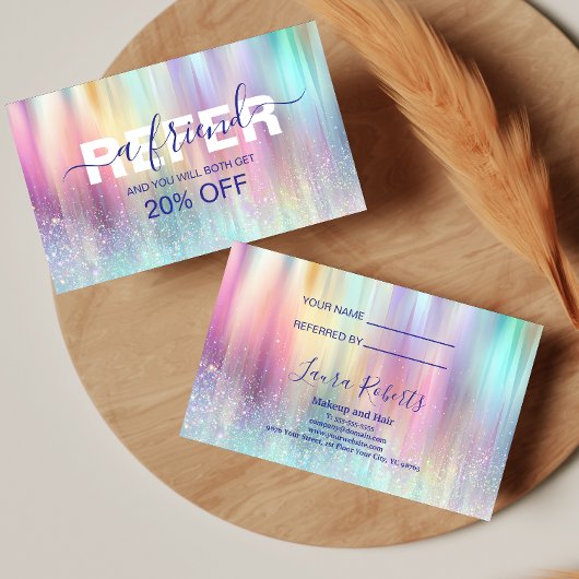 Colorful Minimal Professional Branding 紹介カード