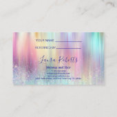 Colorful Minimal Professional Branding 紹介カード (裏面)