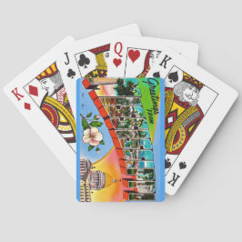 Colorful Mississippi Greetings Playing Cards トランプ