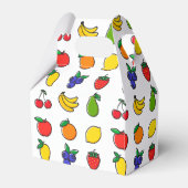 Colorful Mixed Fruit Pattern フェイバーボックス (裏面サイド)