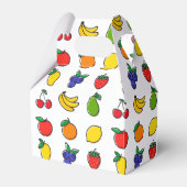 Colorful Mixed Fruit Pattern フェイバーボックス (正面サイド)