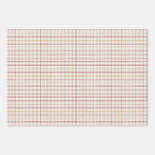 Colorful Modern Christmas ラッピングペーパーシート (正面)