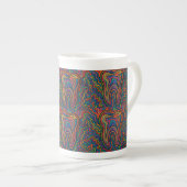 Colorful Molar Dental Mug ボーンチャイナマグカップ (正面右)