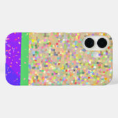 Colorful Mosaic Two-Tone Case-Mate iPhoneケース (裏面 (横))