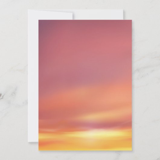 Colorful Mosque Illustration Ramadan Iftar Dinner 招待状 (裏面)