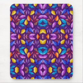 Colorful mouse pad featuring a symmetrical マウスパッド