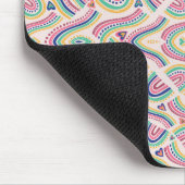 Colorful mouse pad featuring an intricate マウスパッド (コーナー)