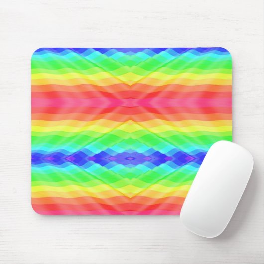 Colorful mousepad featuring a bright マウスパッド (マウス)