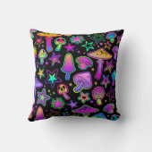 Colorful Mushrooms クッション (裏面)