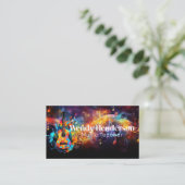 Colorful Music Instrument | Sound Logo 名刺 (スタンド正面)