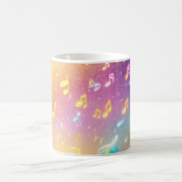 Colorful Music Notes Fantasy Mug コーヒーマグカップ