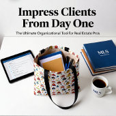 Colorful Neighborhood Houses Realtor トートバッグ