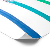 Colorful Network Cables ポスター (角)