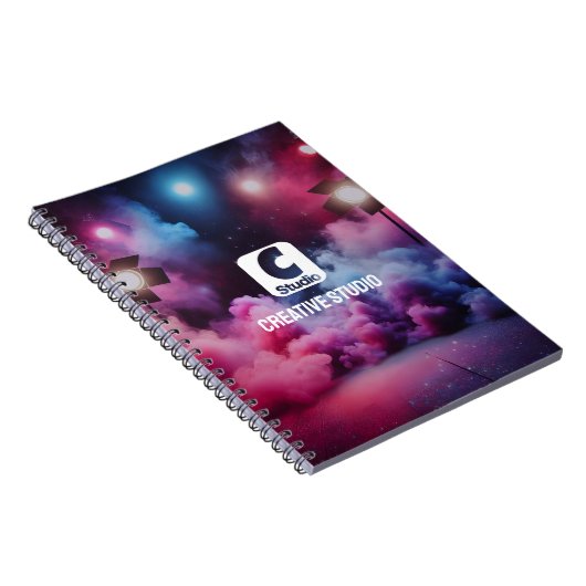 Colorful Notebook Bold Creative Simple Design ノートブック (右側)