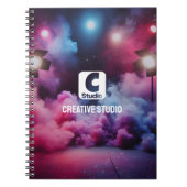 Colorful Notebook Bold Creative Simple Design ノートブック (正面)
