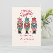 Colorful Nutcracker Christmas シーズンカード (スタンド正面)
