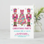 Colorful Nutcracker  Christmas Tree Party 招待状 (スタンド正面)