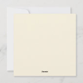 Colorful Nutcracker Soldiers Merry Christmas シーズンカード (裏面)