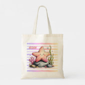 Colorful Ocean-Themed  トートバッグ (裏面)