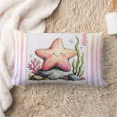 Colorful Ocean-Themed  ランバークッション (ブランケット)