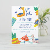 Colorful One in in the sun beach pool 招待状 (スタンド正面)
