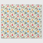 Colorful Ornaments ラッピングペーパー (フラット)