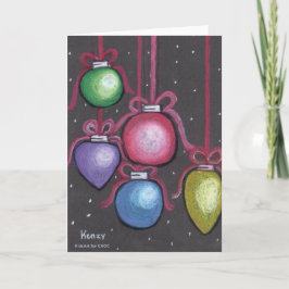 Colorful Ornaments - KidsArt for CHOC カード