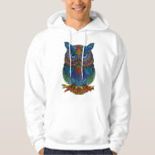 Colorful Owl Hoodie パーカ (正面)