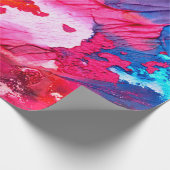 Colorful painting background ラッピングペーパー (角)