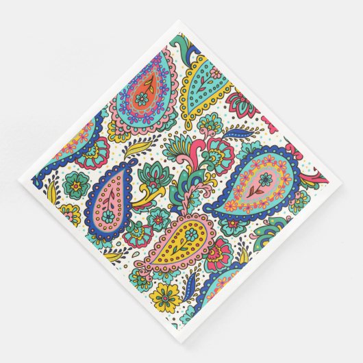 Colorful Paisley Abstract Groovy (コーナー)