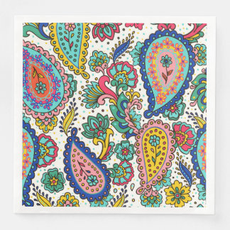 Colorful Paisley Abstract Groovy 