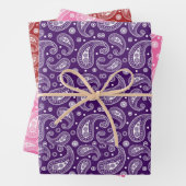 Colorful Paisley Design ラッピングペーパーシート (インサイチュ)