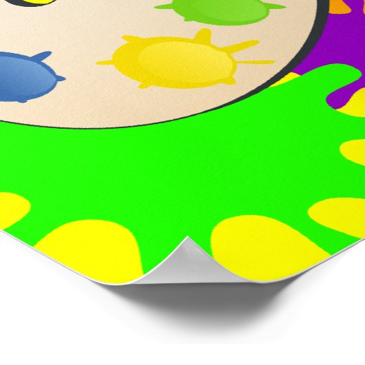 Colorful Palate Art Party ポスター (角)