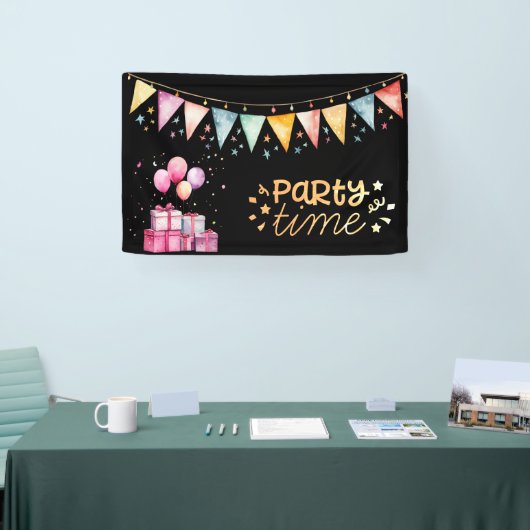 Colorful Party 横断幕 (トレードショー)