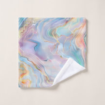 Colorful Pastel Gold Agate Marble Decorative