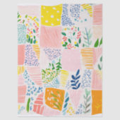 Colorful Pastel Patchwork Preppy 薄葉紙 (正面)