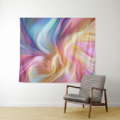 Colorful Pastel Silk タペストリー (インサイチュ(横))
