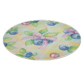 COLORFUL PASTEL TROPICAL FRUITS カッティングボード (角)
