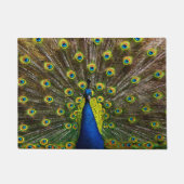 Colorful peacock ドアマット (正面)