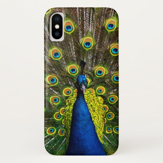 Colorful peacock Case-Mate iPhoneケース (裏面)