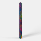 Colorful Peacock Feathers Samsung Galaxyケース (右側面)