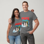 Colorful Penguin Family Love Tシャツ (ユニセックス)