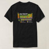 Colorful Periodic Table of Elements | Chemistry |  Tシャツ (デザイン正面)