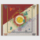 Colorful Persian Carpet mandala pattern  ラッピングペーパー (フラット)