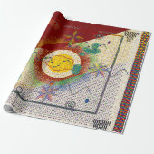 Colorful Persian Carpet mandala pattern ラッピングペーパー (アンロールド)